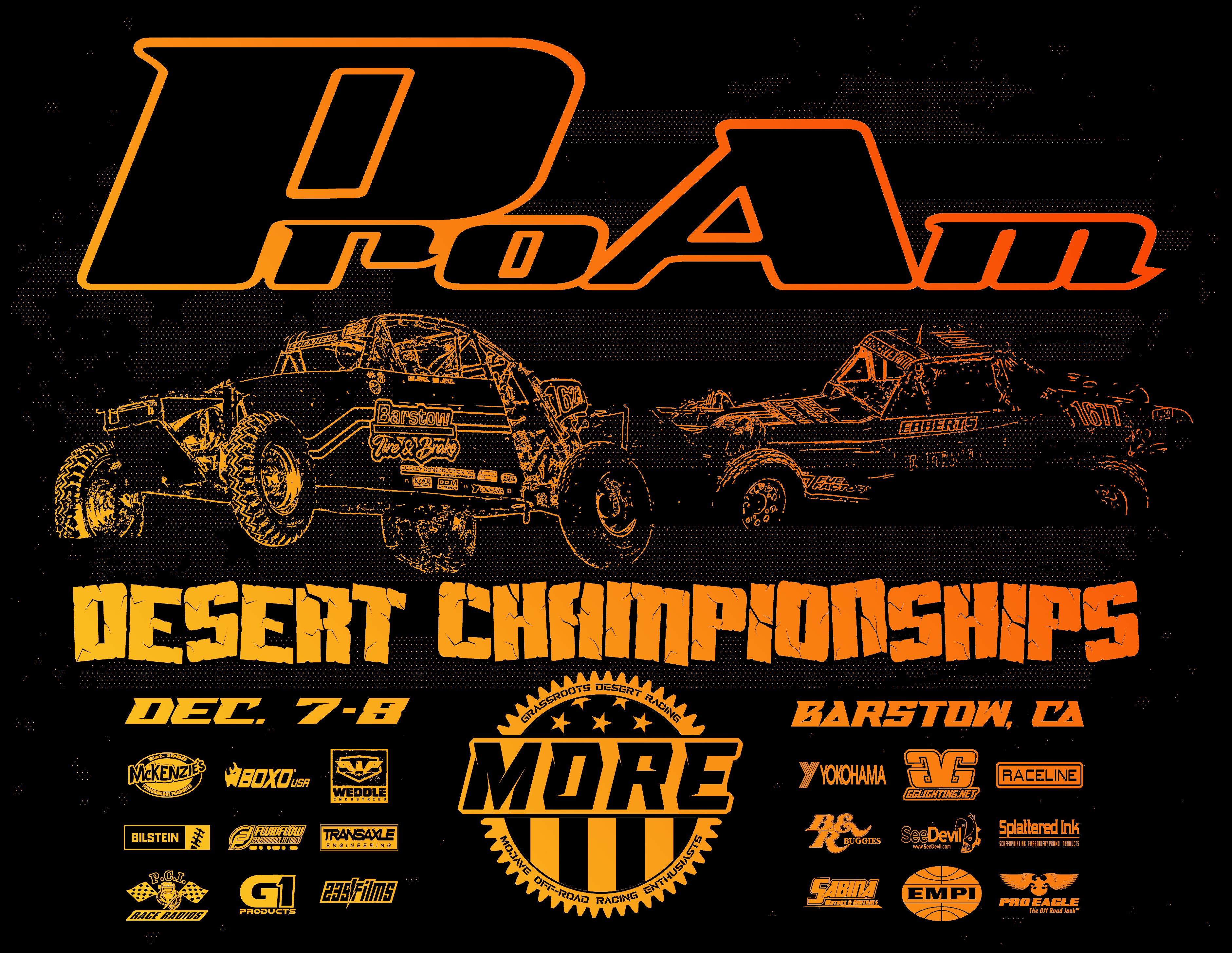 ProAm DC Logo orange yellow